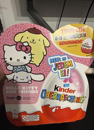 Іграшкові фігурки для дівчаток kinder hello kitty та друзі, різнокольорові 2