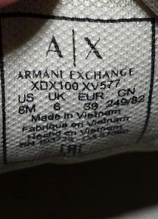 Оригинальные кроссовки armani exchange 6