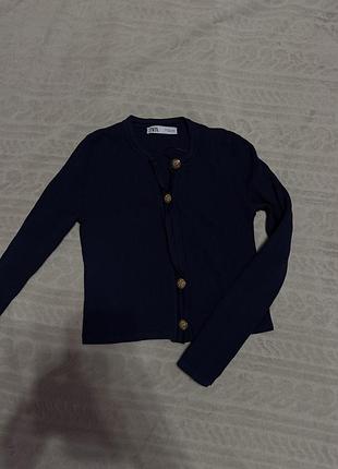 Жіночий реглан zara синій