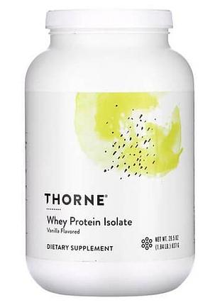 Thorne whey protein isolate 837 грам ваніль