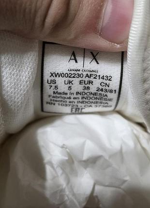 Оригінальні кросівки armani exchange 6
