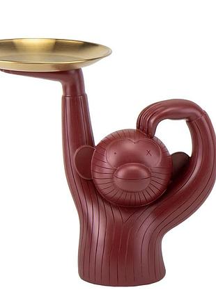 Кофейный столик "monkey" 25 см, красный elisey