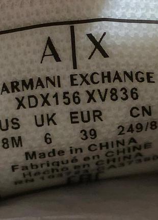 Оригинальные кроссовки armani exchange 6