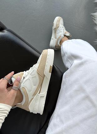 Кросівки lv trainer “white/beige” 9