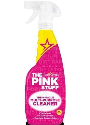 Універсальний миючий засіб 750мл multi-purpose cleaner спрей тм the pink stuff