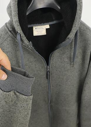 Чоловічий теплий zip худі mountain warehouse 7