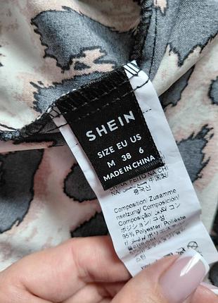 Сукня з леопардовим принтом/плаття shein 5