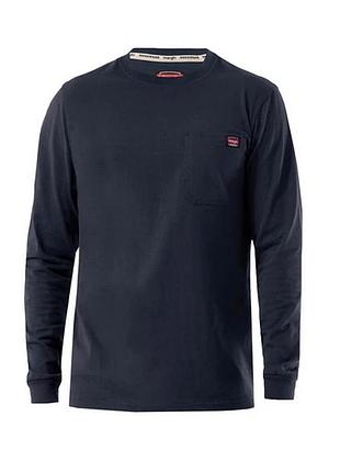 Wrangler workwear чоловіча футболка з довгим рукавом та кишенею (2xl)