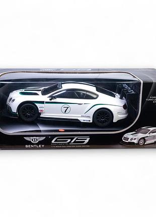 G282297-866-1408b машина на радиоуправлении "bentley continental gtr3" масштаб 1:14