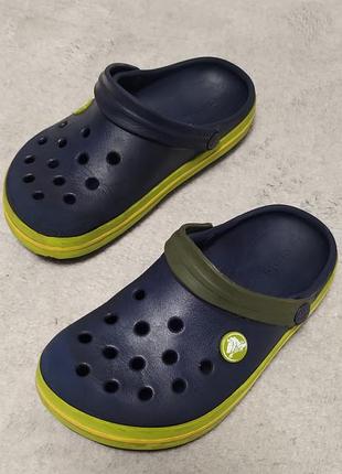 Дитячі оригінальні сабо crocs crocband clog  розмір 29-30