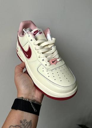 Кросівки nike air force 1 low cherry❤️ 2
