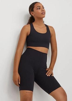 Спортивні шорти велосипедки h&m sport