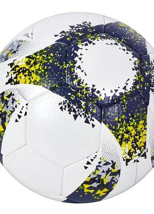 Мяч футбольный клееный 3646 №5 ( pu, ламинированный, вес 400-420 грамм )