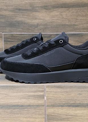 Оригінальні кросівки calvin klein low top lace up repreve mix