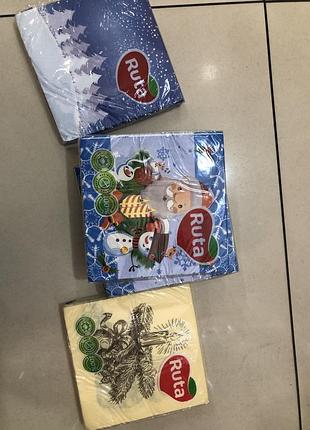 Зимові серветки