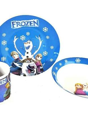 Набір дитячий 3пр. frozen тм prc