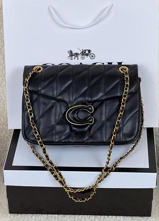 Coach tabby shoulder bag 26 pastel черный есть