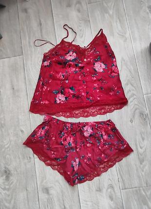Шовкова піжама m&s l/xl