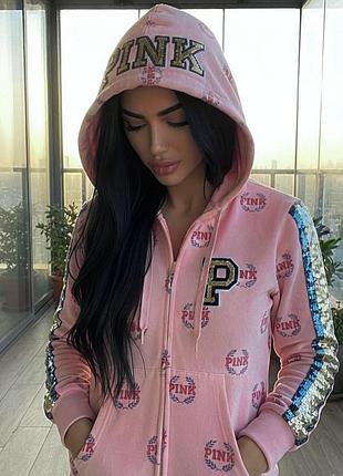 Кофта зіпка від victoria's secret pink