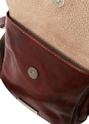 Сумка мужская кожаная через плечо larry tl141915 tuscany leather
