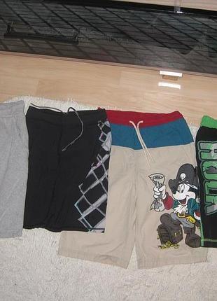 Шорты, много разных на 5-7 лет, nabaiji oxylane, h&m и др.