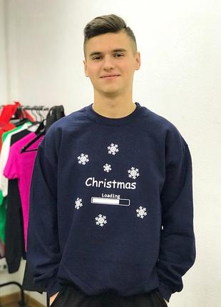 Толстовка \ свитшот - "christmas loading". 2