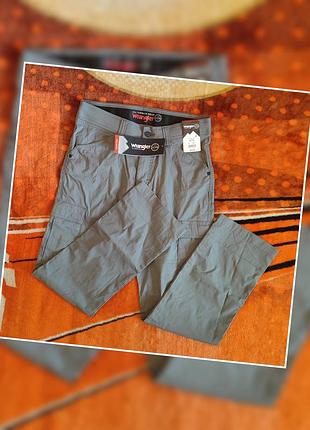 Чоловічі штани wrangler range cargo pant сірі