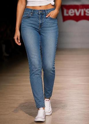 Джинси жіночі levi's сині розмір s