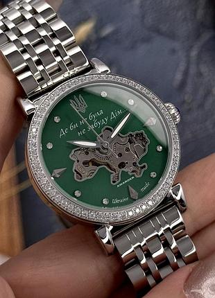 Часы наручные awarder 047 silver-green 6