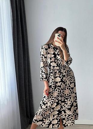 Красива сукня у принт 2