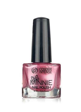 Лак д/нігтів minnie 204 pearl lilac 5мл тм colour intense
