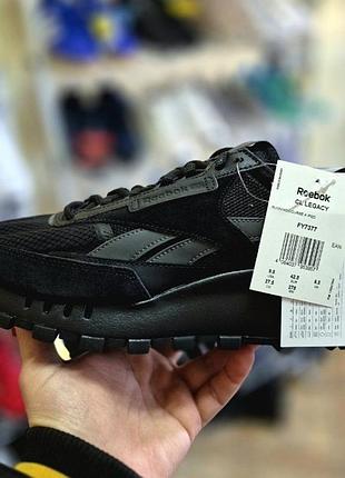 Кросівки чоловічі reebok classic legacy cl shoes чорні(розмір 42,5-27,5см!