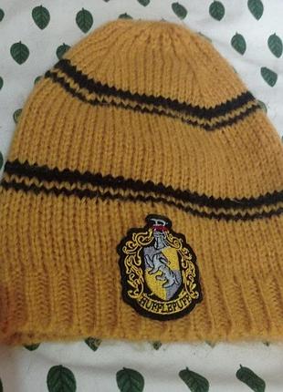 Шапка  hufflepuff з 100% акриліку✨