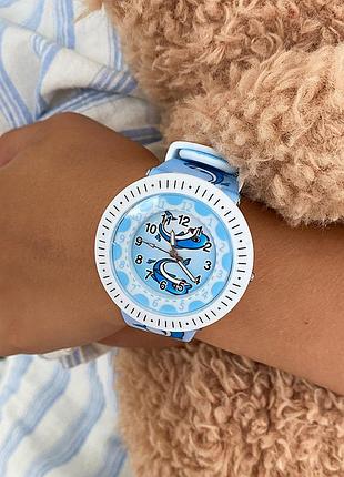 Детские часы better 009 dolphin white-blue 3