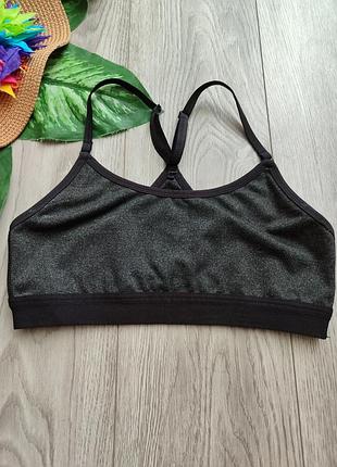Спортивный топ серый even&amp;odd active