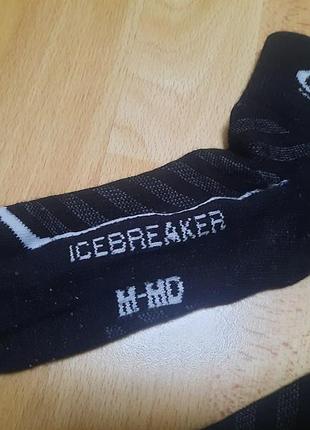 Шкарпетки унісекс icebreaker чорні спортивні m-md