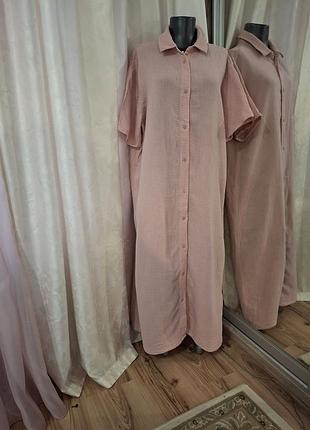 Котоновое платье 👗 рубашка 4