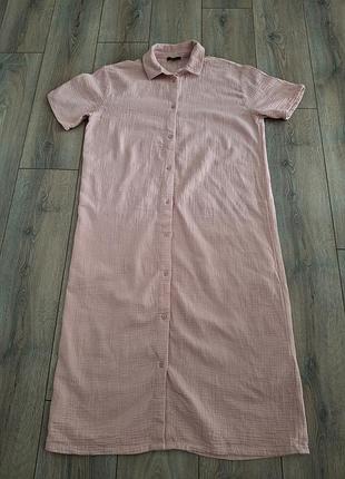 Котоновое платье 👗 рубашка 6
