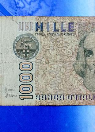 Бона 1 000 лир 1982 года, итальялия