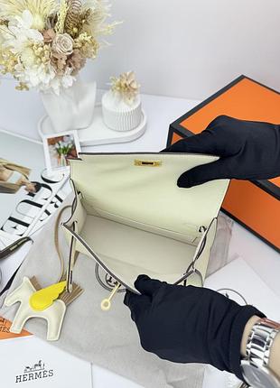 Hermes kelly milk gold 3