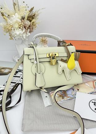 Hermes kelly milk gold 4
