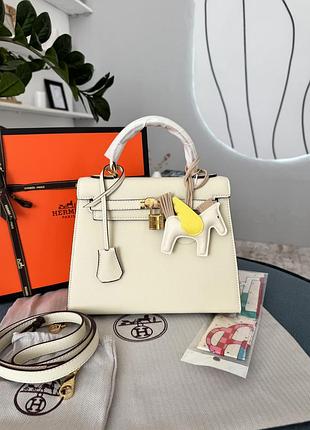 Hermes kelly 25 milk gold
