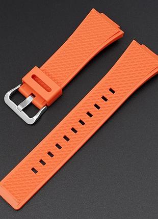 Ремешок для casio g-shock ga-100/110 orange si o 2