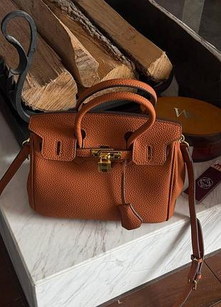 Hermès birkin 25 brown/gold (магнитная коробка)