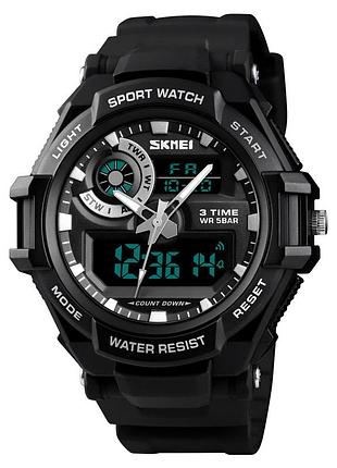 Чоловічий годинник skmei 1357bk black