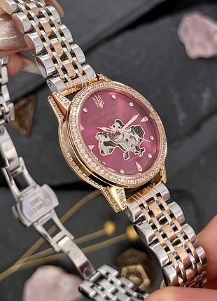 Часы наручные awarder 049 silver-gold-pink 6