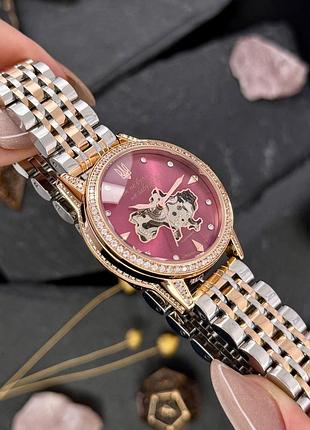 Часы наручные awarder 049 silver-gold-pink 7