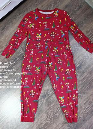 Новогодняя пижама симпсоны 2