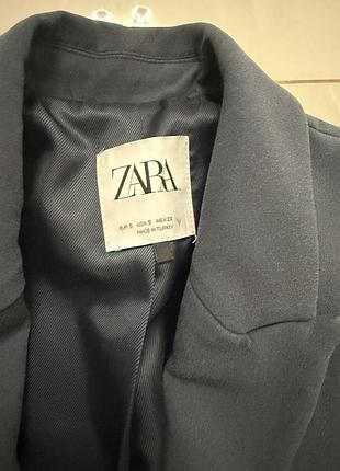 Піджак zara синій темний 2