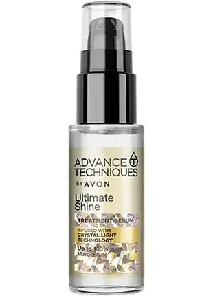 Сироватка для волосся avon advance techniques ultimate shine для блиску, 30 мл